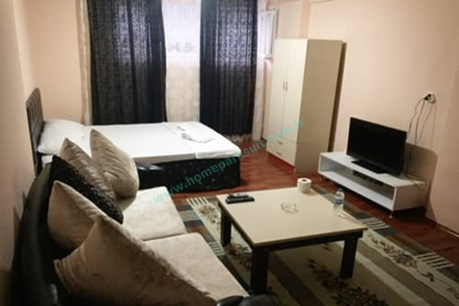 Samsun Günlük Kiralık Ev 7 Numaralı Daire 1+0 Günlük 1000TL