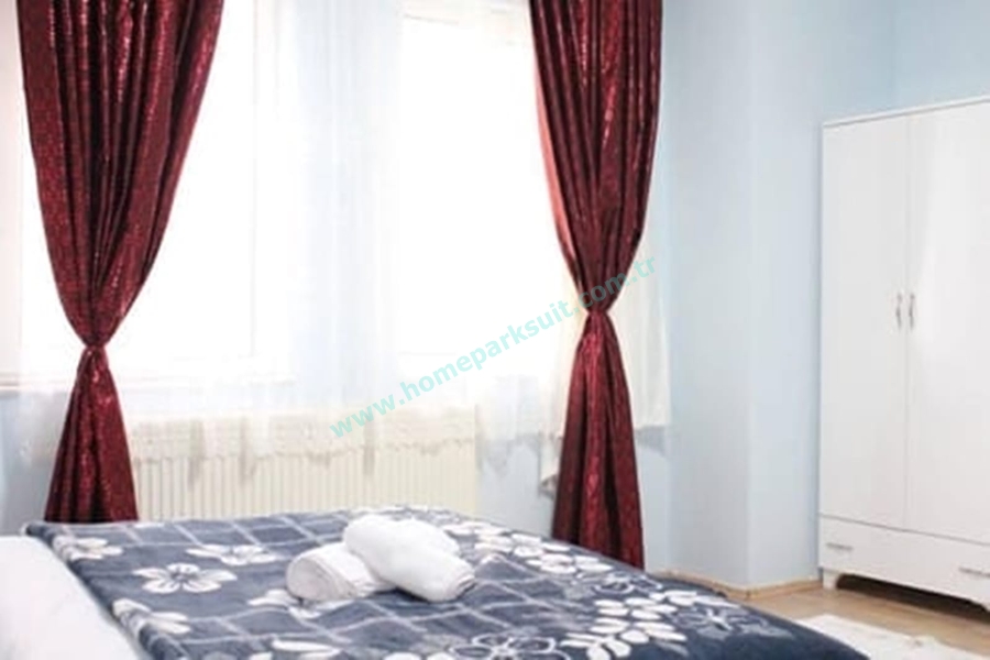 Samsun Günlük Kiralık Ev 5 Numaralı Daire Mutfaklı 1+1 Günlük 2000TL