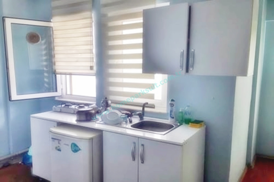 Samsun Günlük Kiralık Ev 1 Numaralı Daire Mutfaklı 1+1 Günlük 2000TL